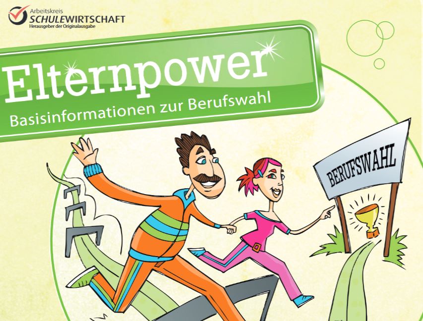 Informationsblatt zur Berufswahl "Elternpower"