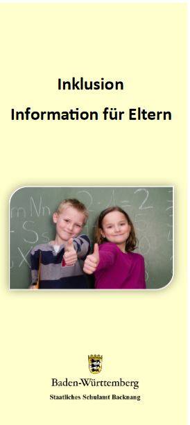 Foto von Flyer Inklusion