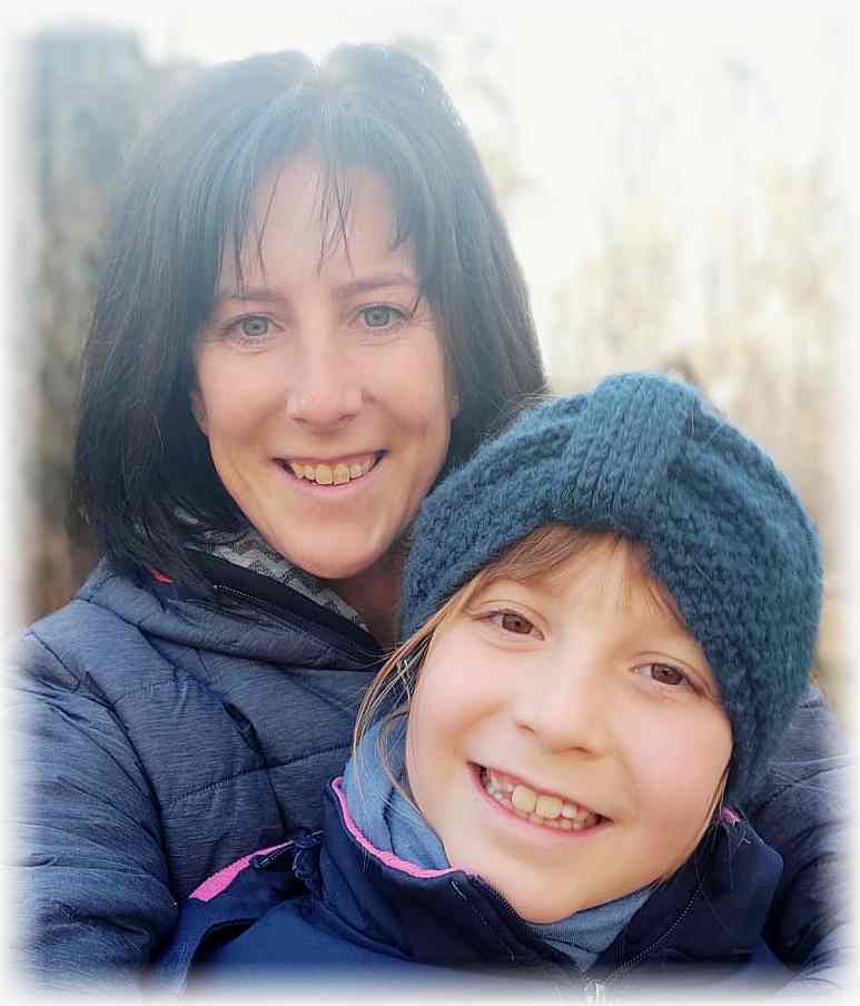 Bild von Mutter mit Tochter