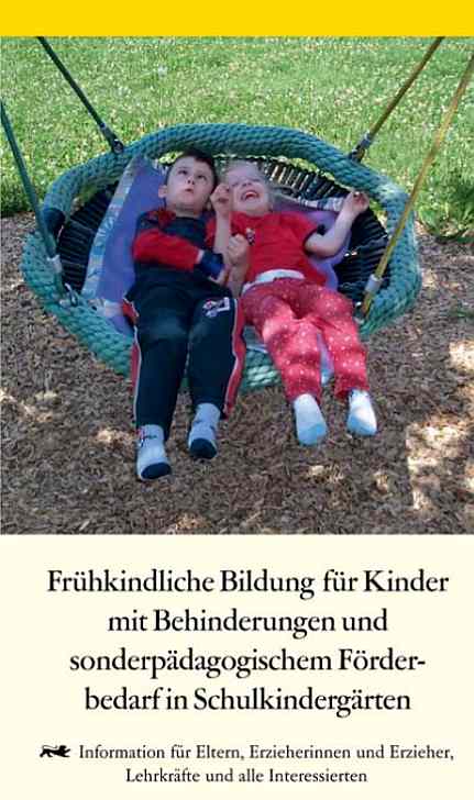 Bild von Vorderseite Flyer Frühkindliche Bildung 