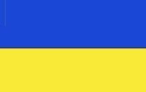 Bild von ukrainischer Flagge